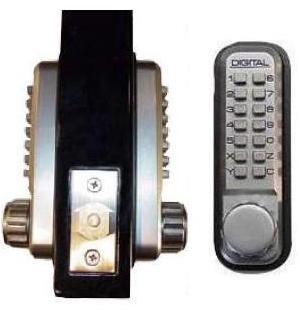 Lockey 2210DC Keyless Mechanical Digital Double Sided Combination Deadbolt Door Lock