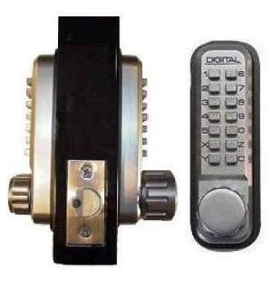 Lockey 2230DC Keyless Mechanical Digital Double Sided Combination Spring Latch Door Lock