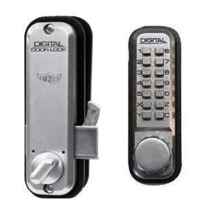 Lockey 2500 Keyless Mechanical Digital Sliding Door Lock