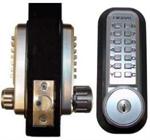 Lockey 2230DC-KO Mechanical Digital Double Sided Combination Door Lock With Spring Latch & Key Override