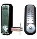 Lockey 2230KO Mechanical Digital Spring Latch Door Lock With Key Override