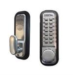 Lockey 2435 Keyless Mechanical Digital Spring Latch Door Lock